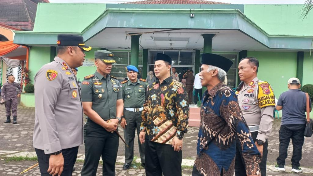 Ratusan Personel Gabungan Diterjunkan untuk Amankan Pleno Penghitungan Suara Pilkada Kabupaten Tasikmalaya