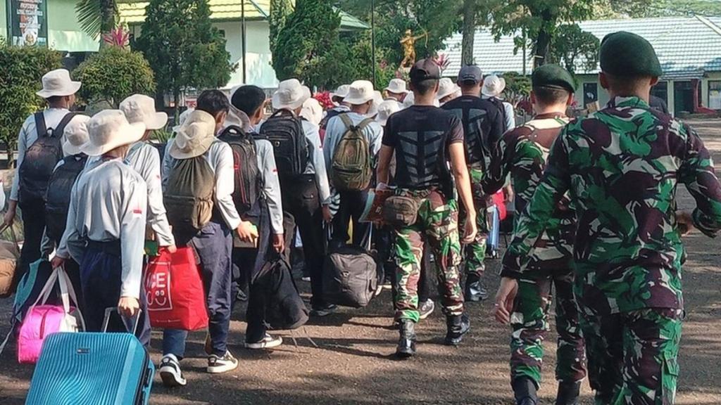 Ratusan Siswa Nakal di Kota Banjar Akan Dibina di Kodim 0613 Ciamis