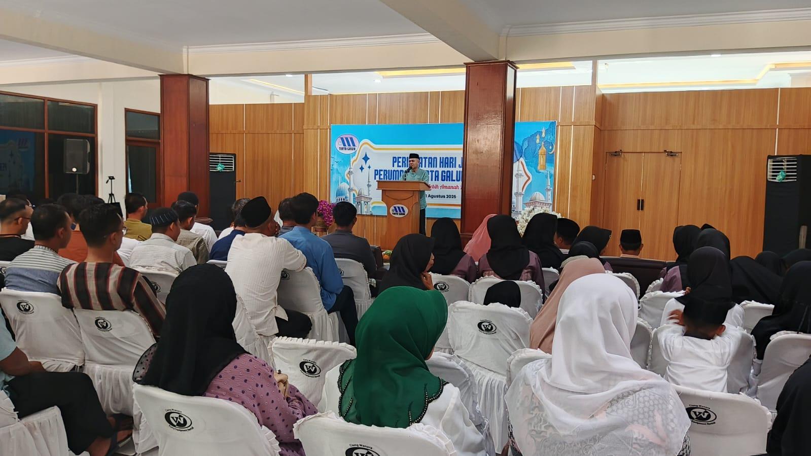 Rayakan HUT ke-37, Perumdam Tirta Galuh Ciamis Salurkan Santunan dan Tegaskan Komitmen Pelayanan