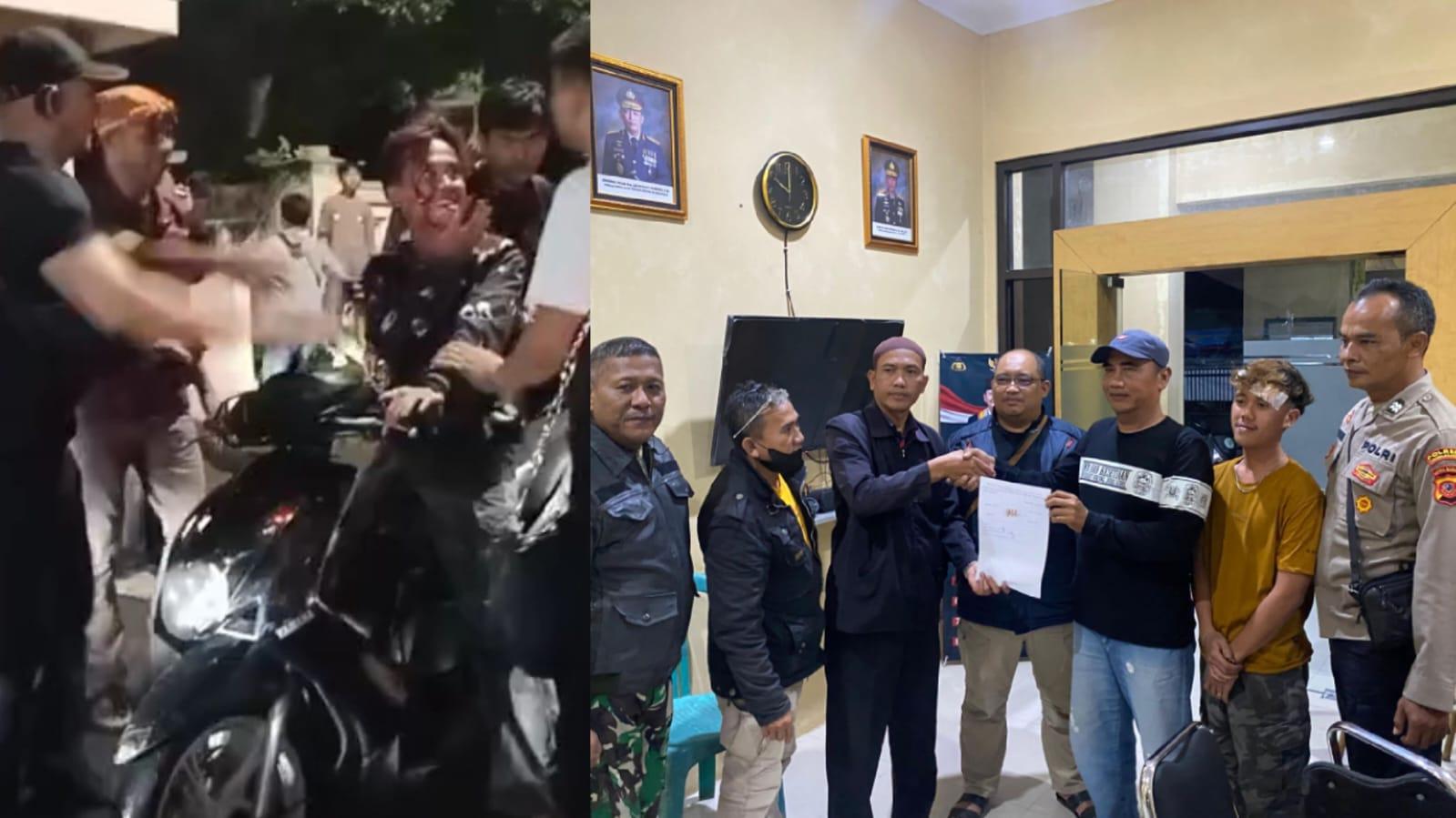 Remaja Mabuk Babak Belur usai Tabrak Ketua RW saat Pawai HUT ke-80 RI di Buninagara Tasikmalaya