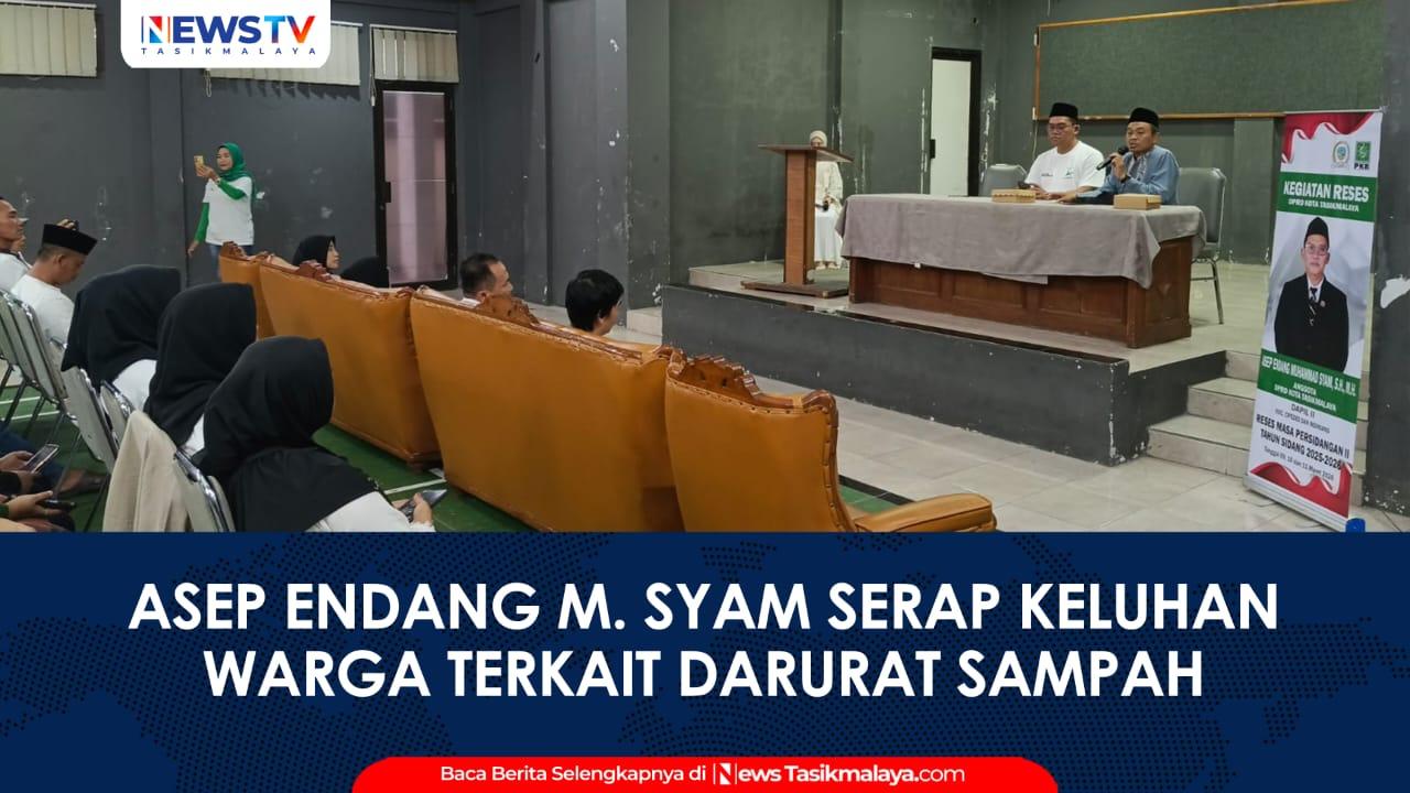 VIDEO: Reses Dapil II Diisi dengan Tausyiah, Asep Endang M Syam Serap Keluhan Krusial Warga Terkait Darurat Sampah dan PJU Makam