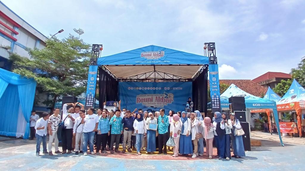 Reuni Akbar Dua Dekade SMK Bina Putera Nusantara Kota Tasikmalaya Penuh Kebahagiaan dan Kebersamaan