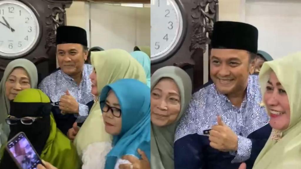 Ribuan Warga Padati Masjid Agung Kota Tasikmalaya Peringati Maulid Nabi, Diky Chandra Jadi Rebutan Swafoto