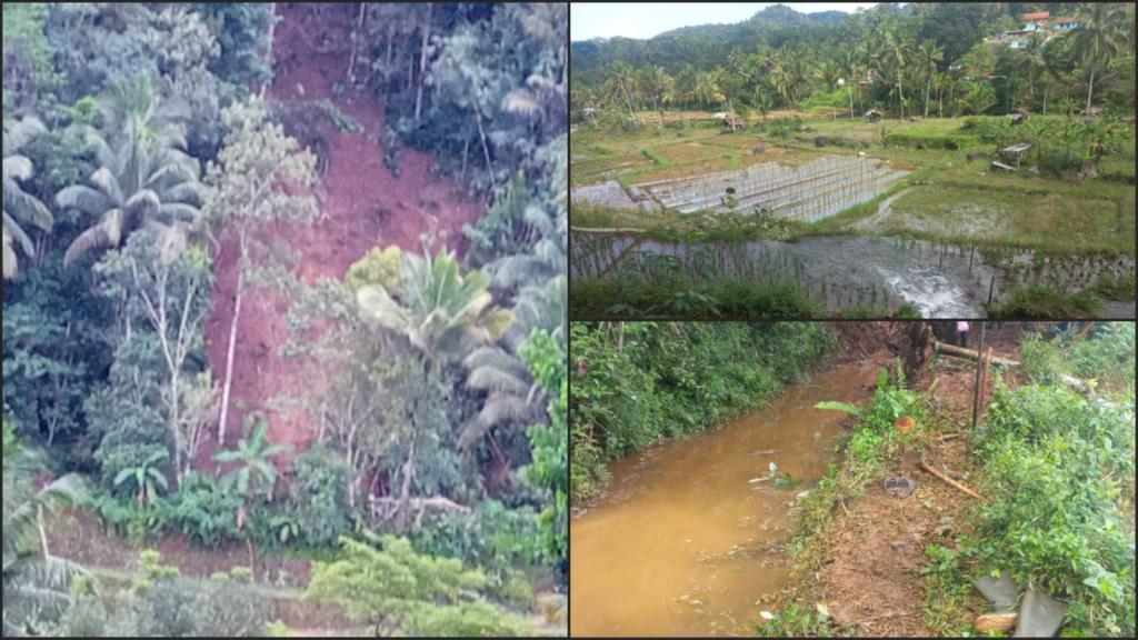 Saluran Irigasi Asna Ciamis Tertimbun Longsor, Pasokan Air ke Lima Desa Lumpuh Total
