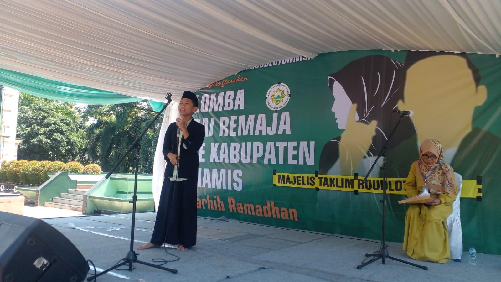 Sambut Ramadan 1446 H, Masjid Agung Ciamis Gelar Lomba Dakwah Remaja