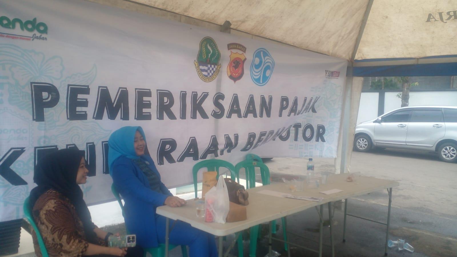 Samsat Ciamis Gelar Razia Gabungan: Ratusan Kendaraan Terjaring, Puluhan Juta Rupiah Pajak Terhimpun