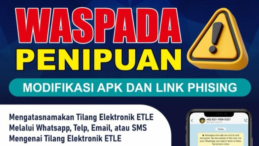 Satlantas Polres Tasikmalaya Imbau Warga Waspada Penipuan Modus Tilang Elektronik ETLE