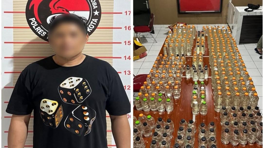 Satnarkoba Polres Tasikmalaya Kota Gagalkan Peredaran 378 Botol Ciu Ilegal di Mangkubumi