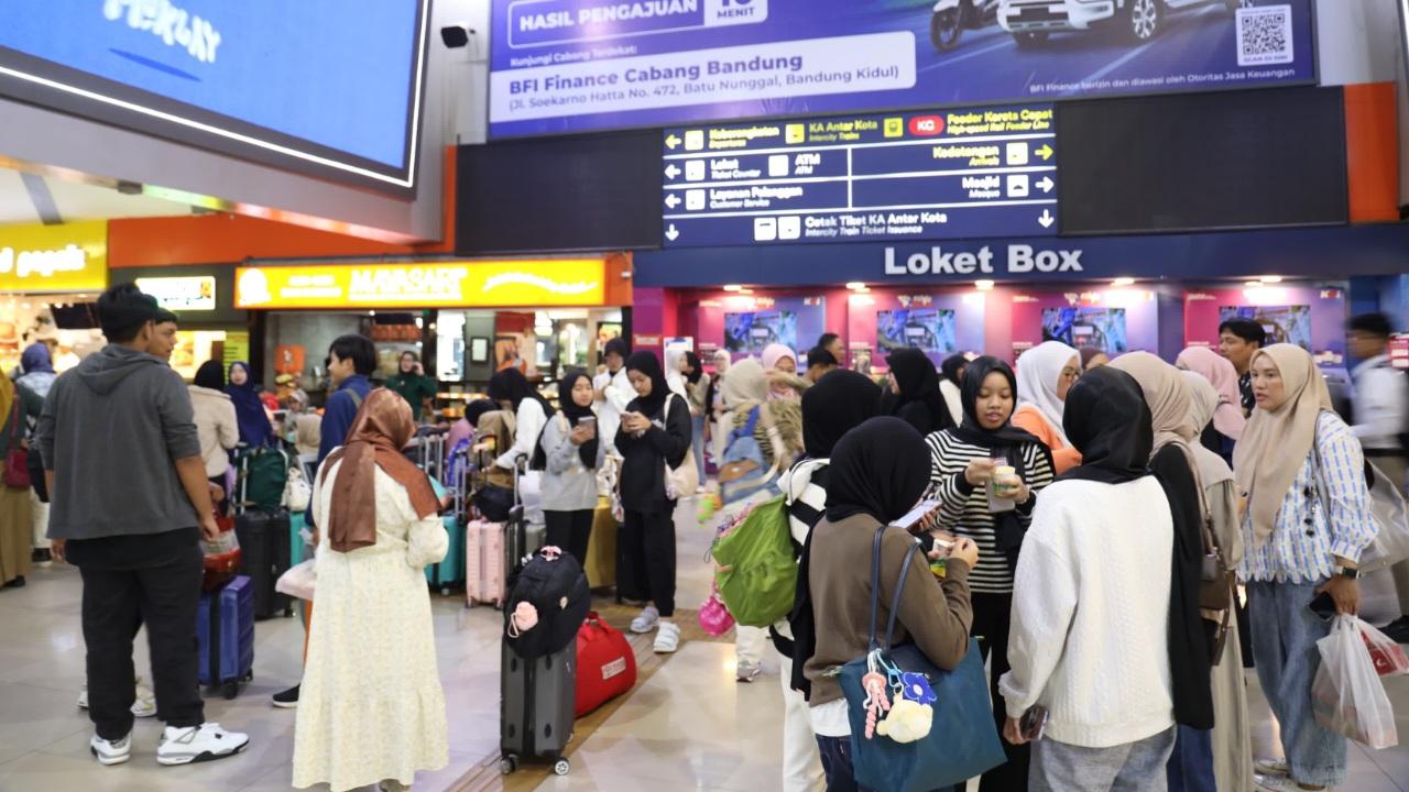 Libur Idul Adha, KAI Daop 2 Bandung Siapkan 135 Ribu Tempat Duduk untuk Penumpang