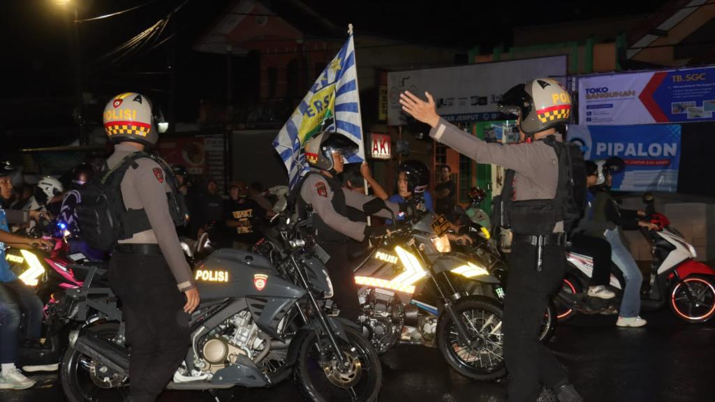 Ratusan Personel Gabungan Dikerahkan, Euforia Persib Juara di Ciamis Berlangsung Aman Terkendali