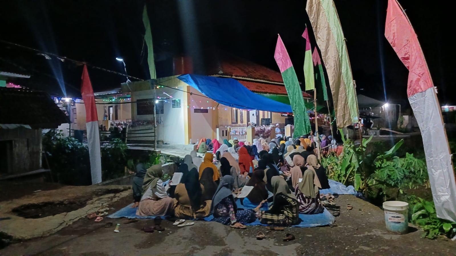 Semarak Peringatan Maulid Nabi Muhammad SAW di Kampung Pasanggrahan Tasikmalaya