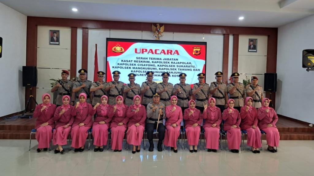 Serah Terima Jabatan di Polres Tasikmalaya Kota: Pergantian Pejabat untuk Peningkatan Kinerja