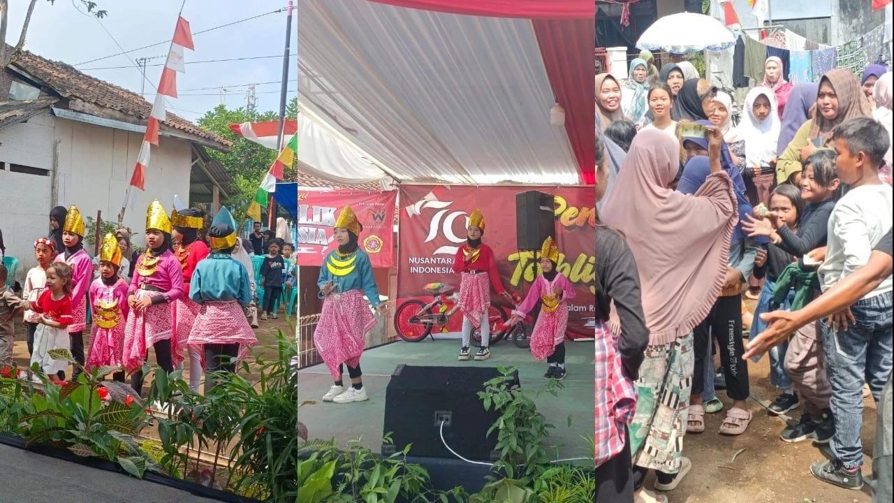 Serunya Pentas Seni di Sukagalih Tasikmalaya Meriahkan HUT ke-79 RI