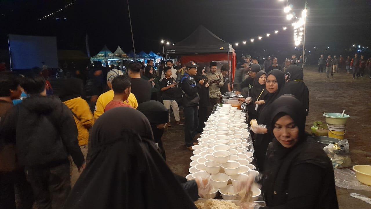 Si Jum Tasikmalaya Hadir di Arena TAPA Sahityarsa Pasir Datar Galunggung, Bagikan 1.000 Porsi Bakso