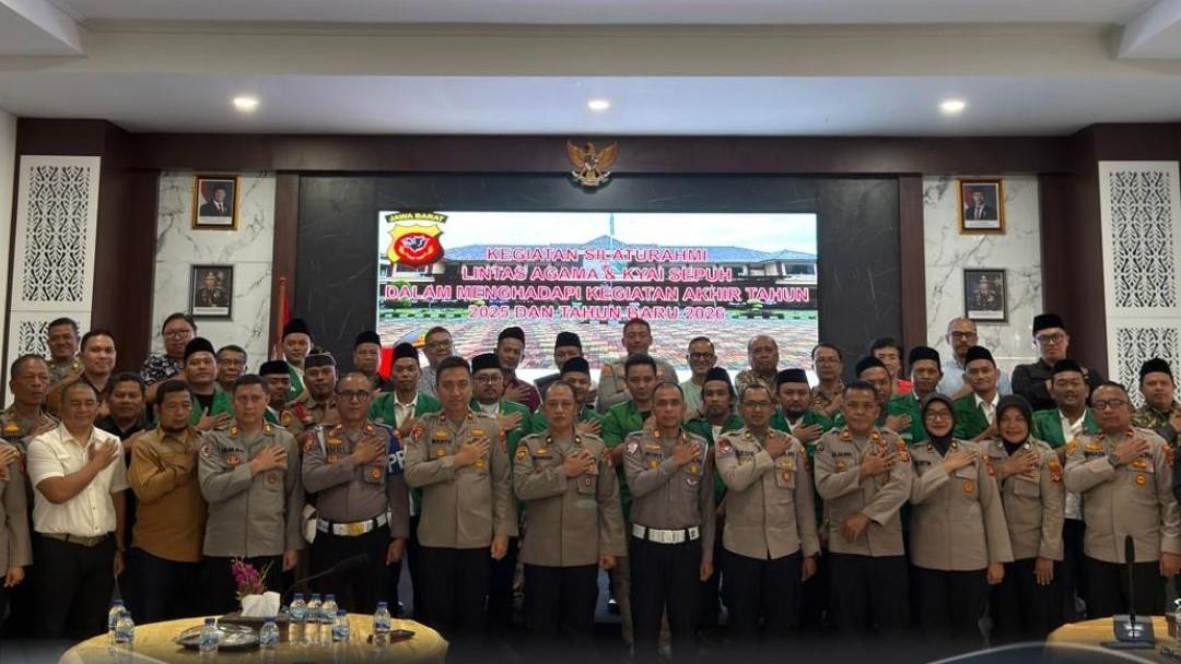 Silaturahmi Lintas Agama, Langkah Polres Tasikmalaya Kota Ciptakan Akhir Tahun Kondusif