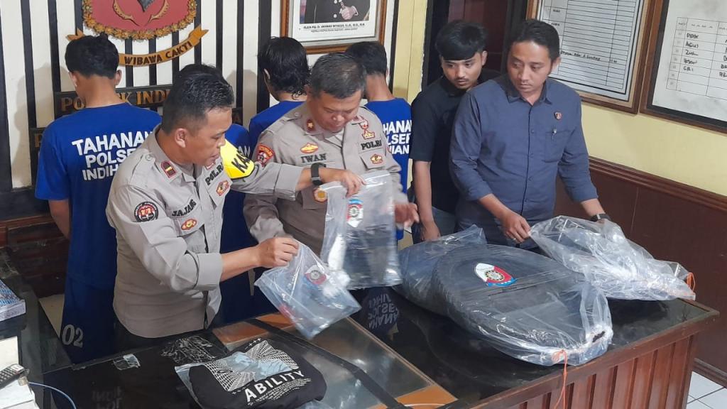 Sindikat Pembobolan Sekolah Diungkap Polsek Indihiang Tasikmalaya, Empat Pelaku Beraksi di 18 TKP