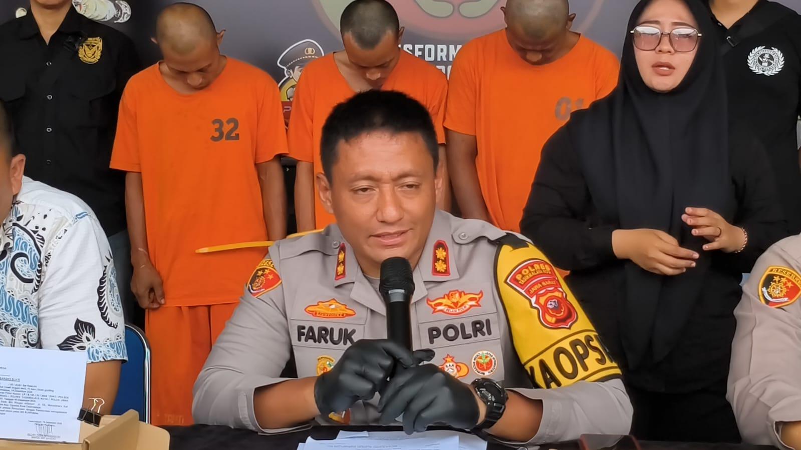 Sindikat Pencurian Mobil Pick Up Dibongkar, Polres Tasikmalaya Kota Tetapkan 5 Tersangka