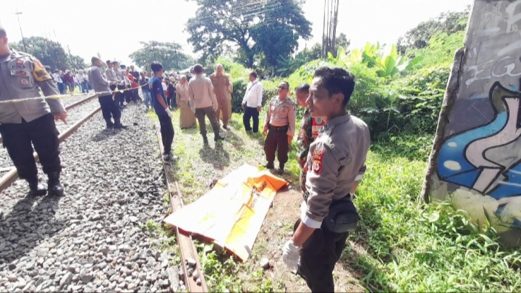 Siswa SMPN 5 Kota Banjar Tewas Tertabrak Kereta Api