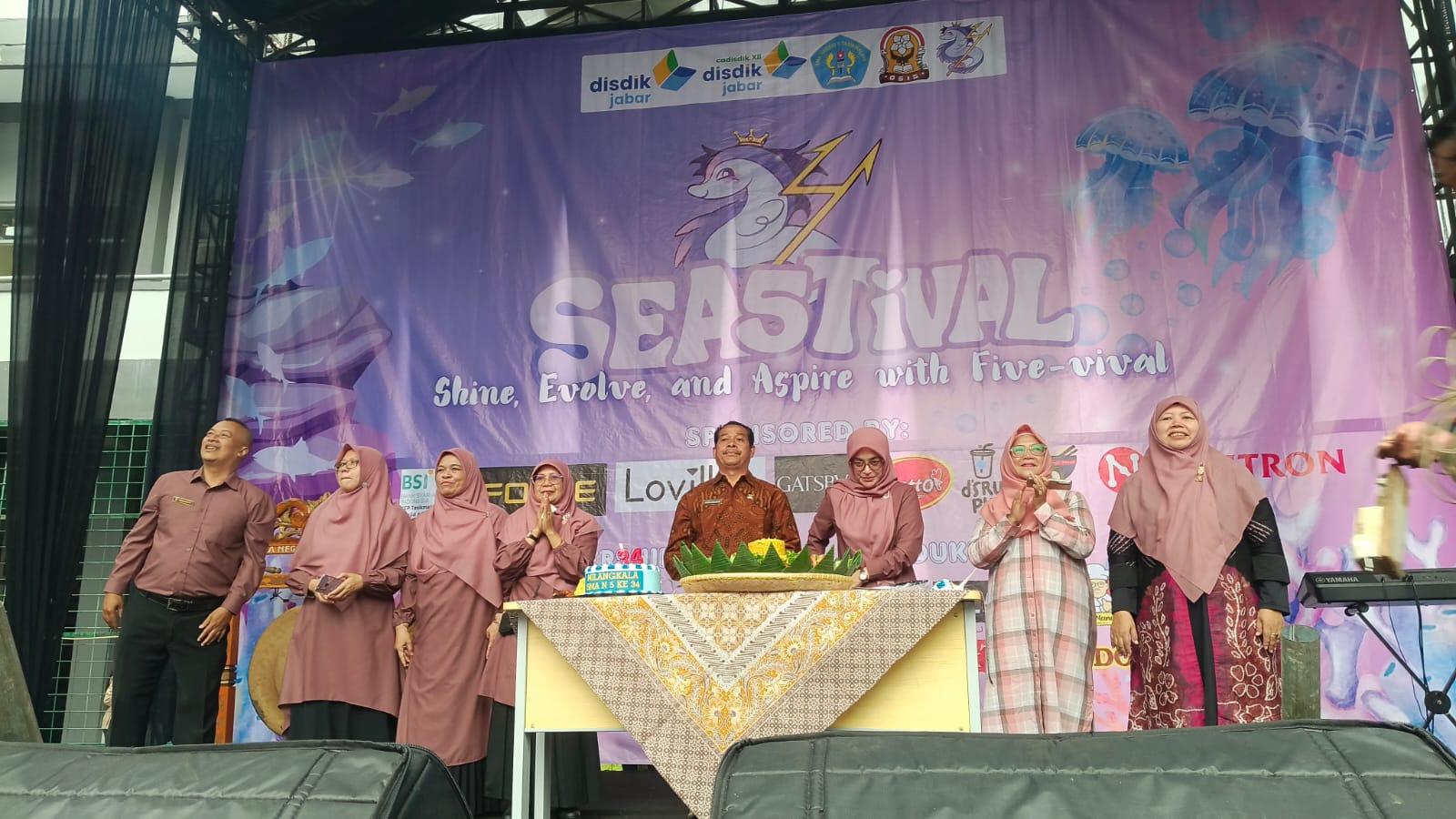SMAN 5 Tasikmalaya Rayakan HUT ke-34 dengan “SEA5TIVAL”, Target Jadi Sekolah Terbaik dan Lahirkan Generasi Emas