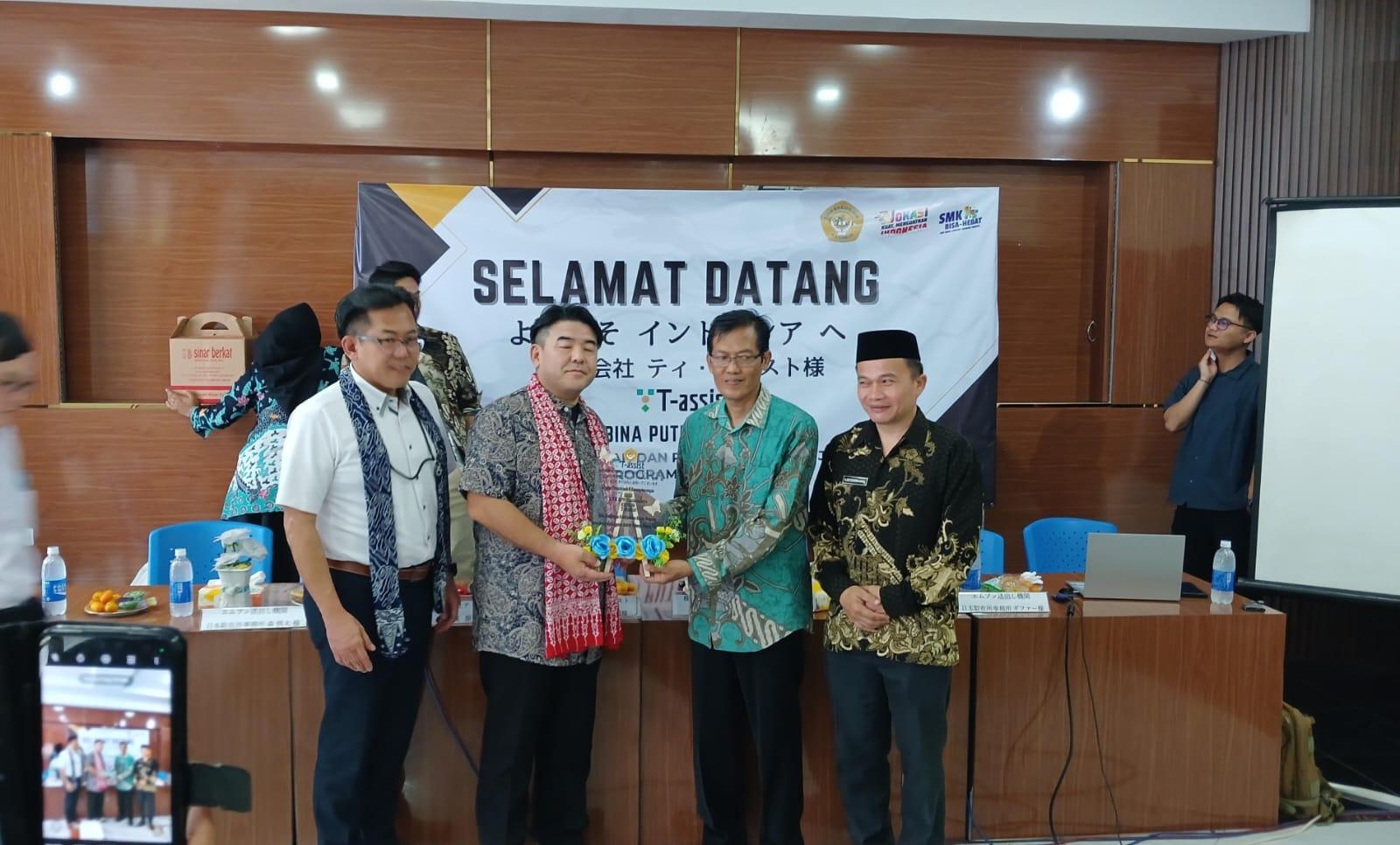 SMK BPN Kota Tasikmalaya Dapat Kunjungan dari Perusahaan Jepang T-Assist dan Suncare
