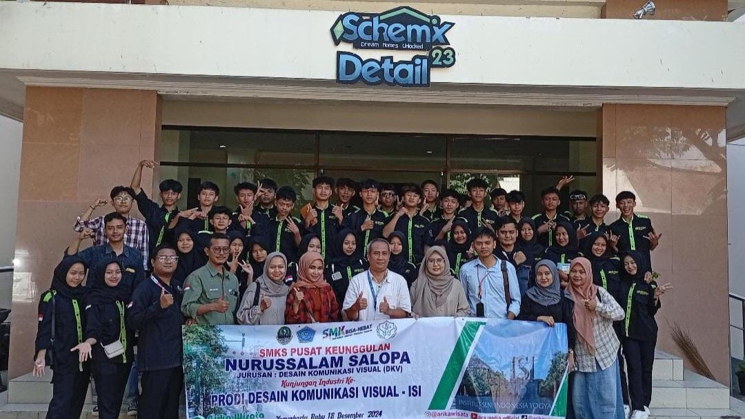 SMK Nurussalam Salopa Tasikmalaya Gelar Kunjungan Industri ke Yogyakarta
