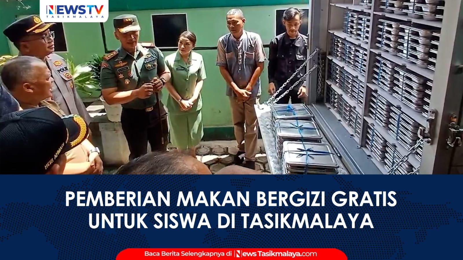 VIDEO: Suasana Hari Pertama Makan Bergizi Gratis di Tasikmalaya