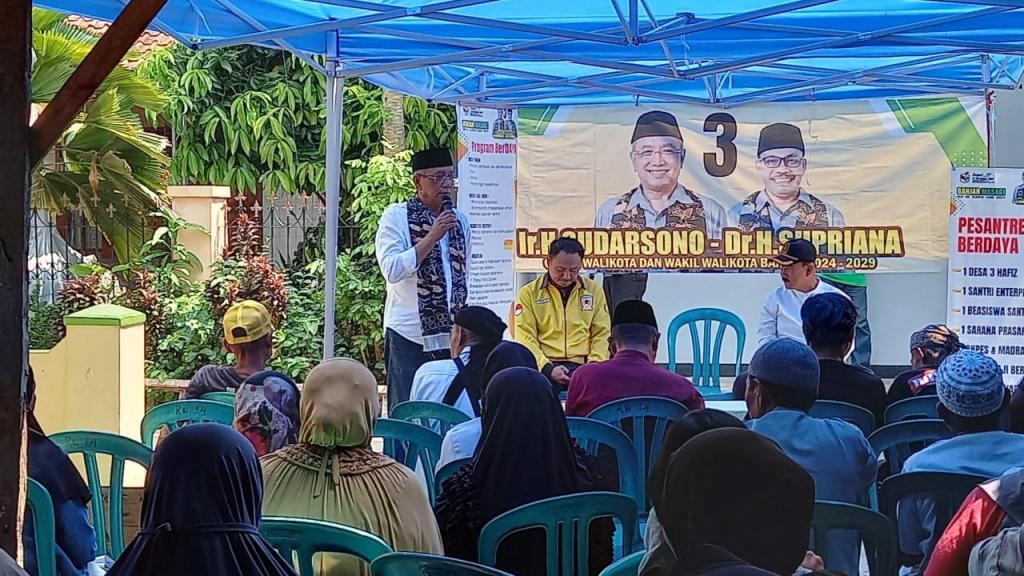 Sudarsono-Supriana Siap Kolaborasi dengan Masyarakat untuk Membangun Kota Banjar