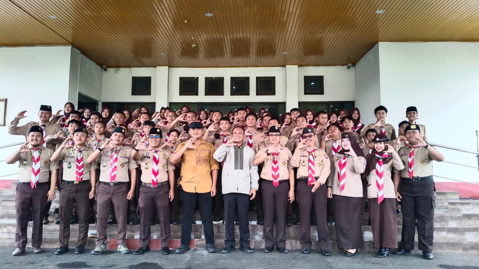 Sekda Kota Tasikmalaya Lepas 60 Anggota Pramuka Ikuti World Muslim Scouts Jambore 2025 di Jakarta