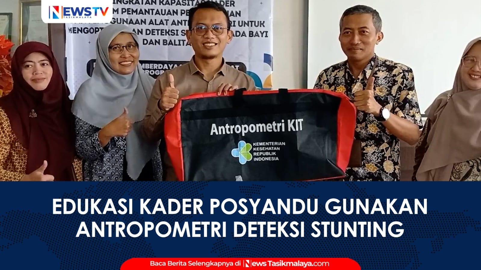 VIDEO: Tim PkM Dosen Prodi Kesmas FIK Unsil Tasikmalaya Edukasi Penggunaan Antropometri untuk Deteksi Stunting