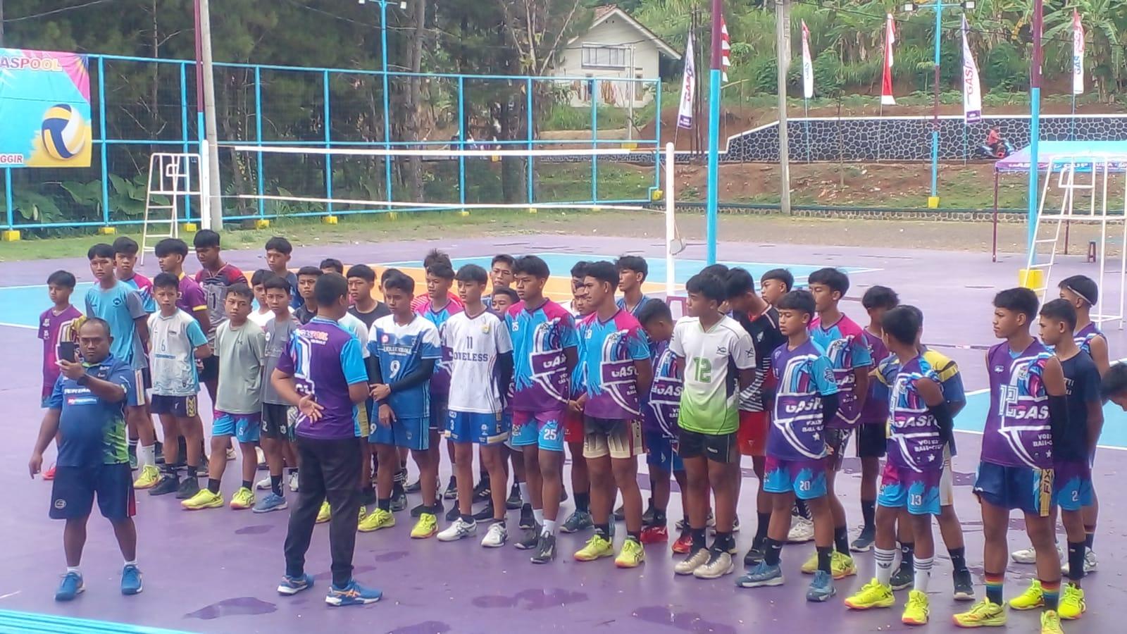 Tim Voli Gaspool U-14 Ciamis Intensifkan Latihan Jelang Kejurnas dan Piala Asia