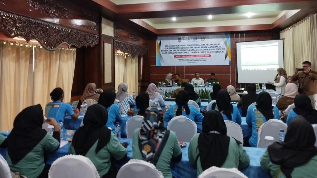 Tingkatkan Kualitas SDM Pelaku Industri Tembakau, DKUKMP Ciamis Gelar Pelatihan