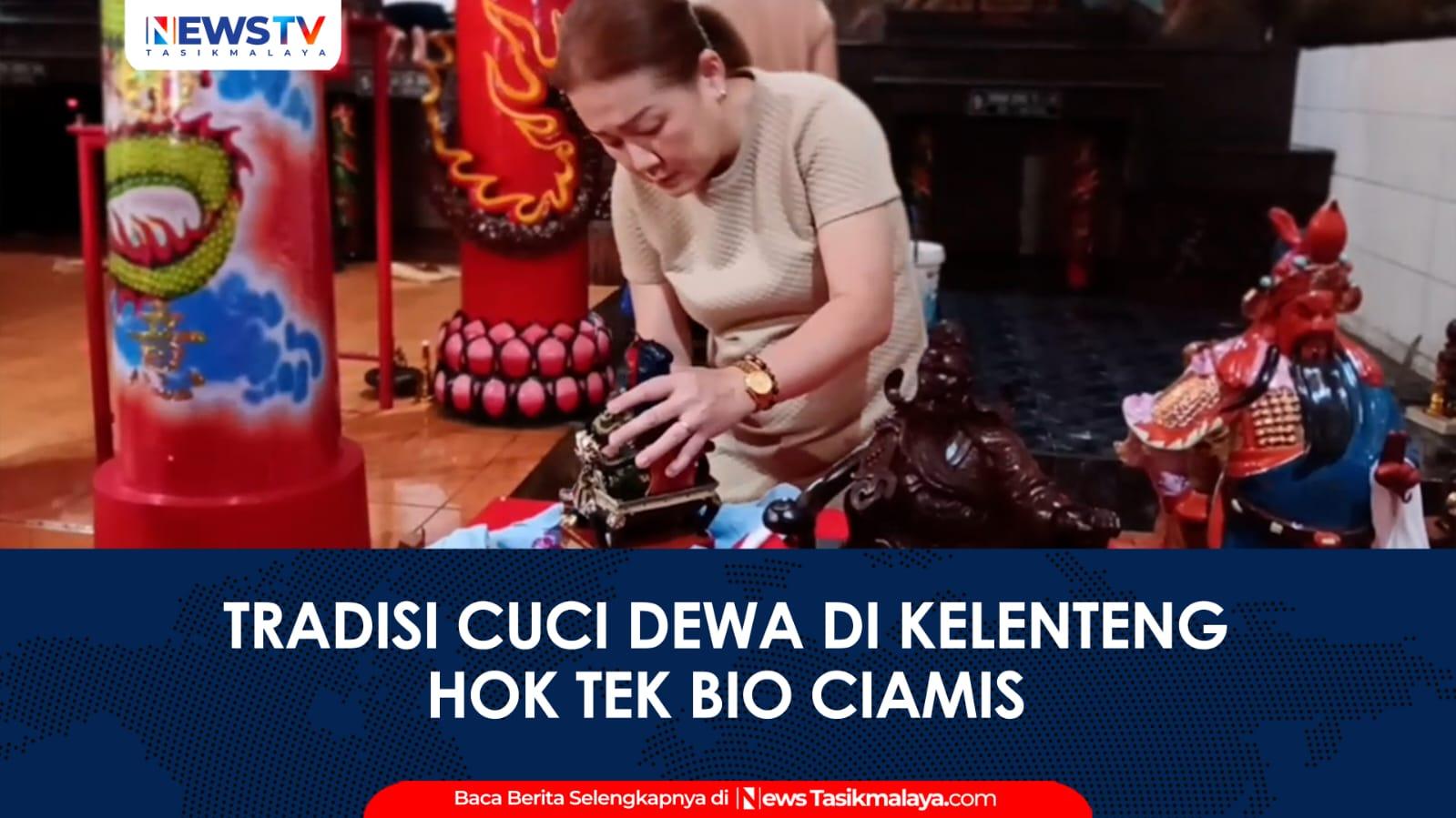 VIDEO: Tradisi Cuci Dewa di Kelenteng Hok Tek Bio, Simbol Doa untuk Kedamaian dan Kemajuan Bangsa