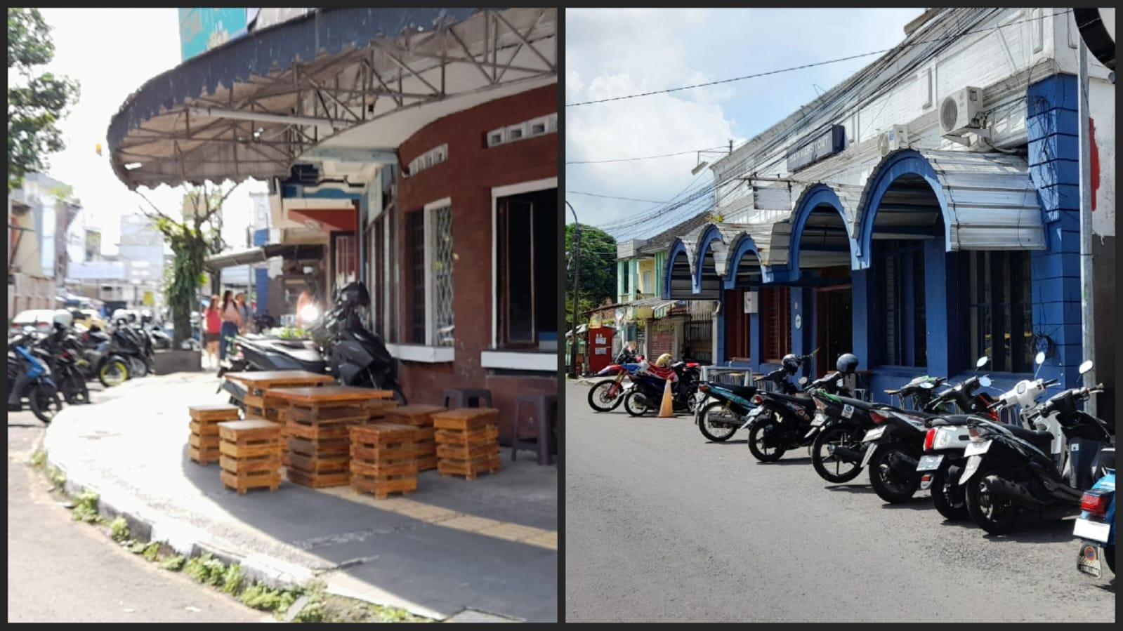 Trotoar di Pusat Kota Tasikmalaya Disulap Jadi Tempat Ngopi, Warga Keluhkan Ketidaknyamanan