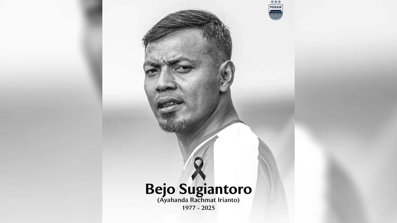 Ayah Gelandang Persib Rachmat Irianto, Bejo Sugiantoro Meninggal