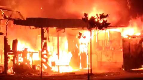 Bengkel Las di Jalan Mashudi Tasikmalaya Terbakar, Dua Motor Ikut Ludes