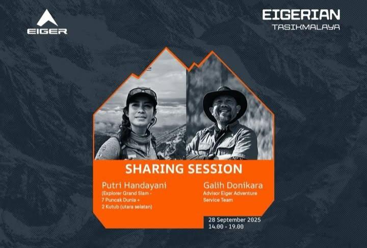 Eigerian Tasikmalaya Segera Diluncurkan! Hadiri Sharing Session Spesial Bersama Explorer Grand Slam Putri Handayani