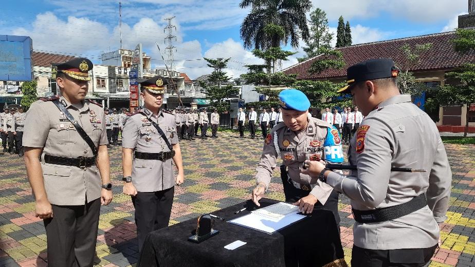 Kompol Wahyu Madurasyah Putra Jabat Wakapolres Tasikmalaya Kota Gantikan Kompol Rizki Syawaludin Akbar