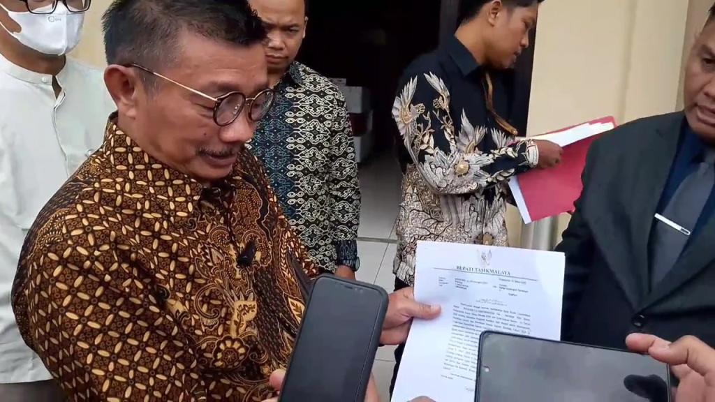 Wakil Bupati Tasikmalaya Dilaporkan ke Polisi Terkait Dugaan Pemalsuan Surat