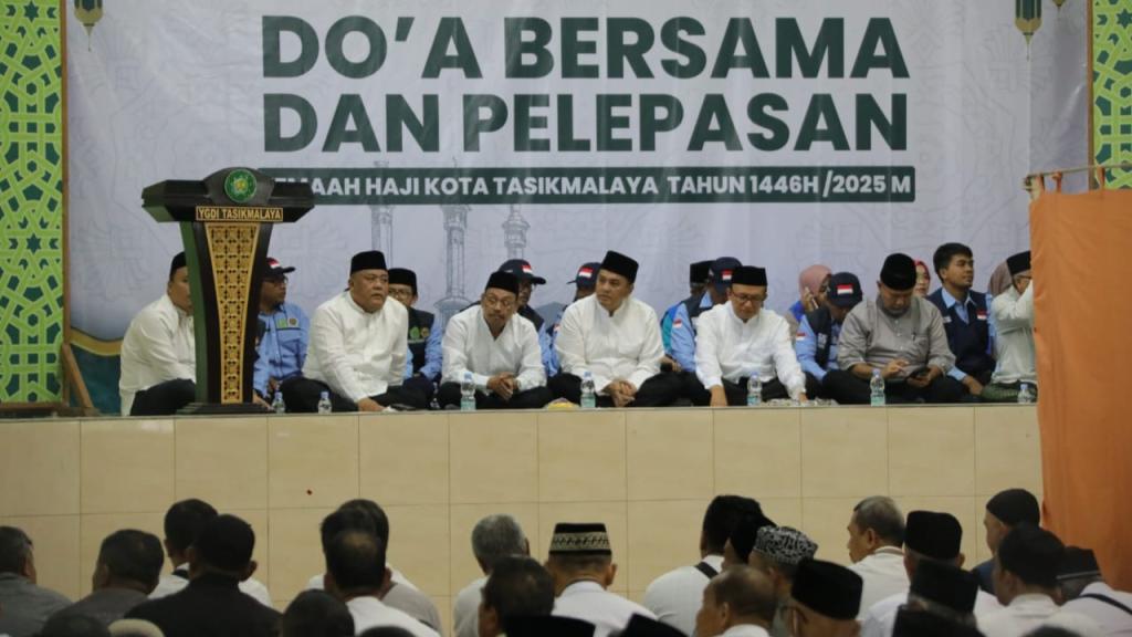 Wakil Wali Kota Tasikmalaya Lepas 739 Calon Jemaah Haji, 49 Di Antaranya Lansia Prioritas