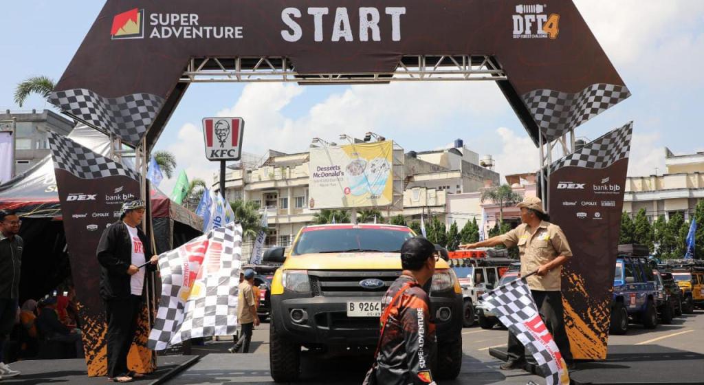 Wakil Wali Kota Tasikmalaya Lepas Ekspedisi Off Road Deep Forest Challenge