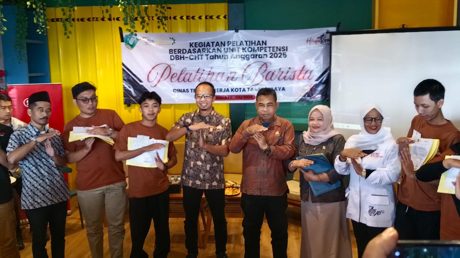 Wali Kota Tasikmalaya Tutup Pelatihan Barista, Dorong Peningkatan SDM dan Pengurangan Pengangguran