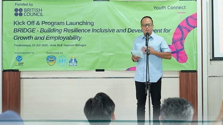 Wali Kota Tasikmalaya Viman Alfarizi R Luncurkan Program BRIDGE, Dorong Pemberdayaan Disabilitas dan Pemuda Prasejahtera
