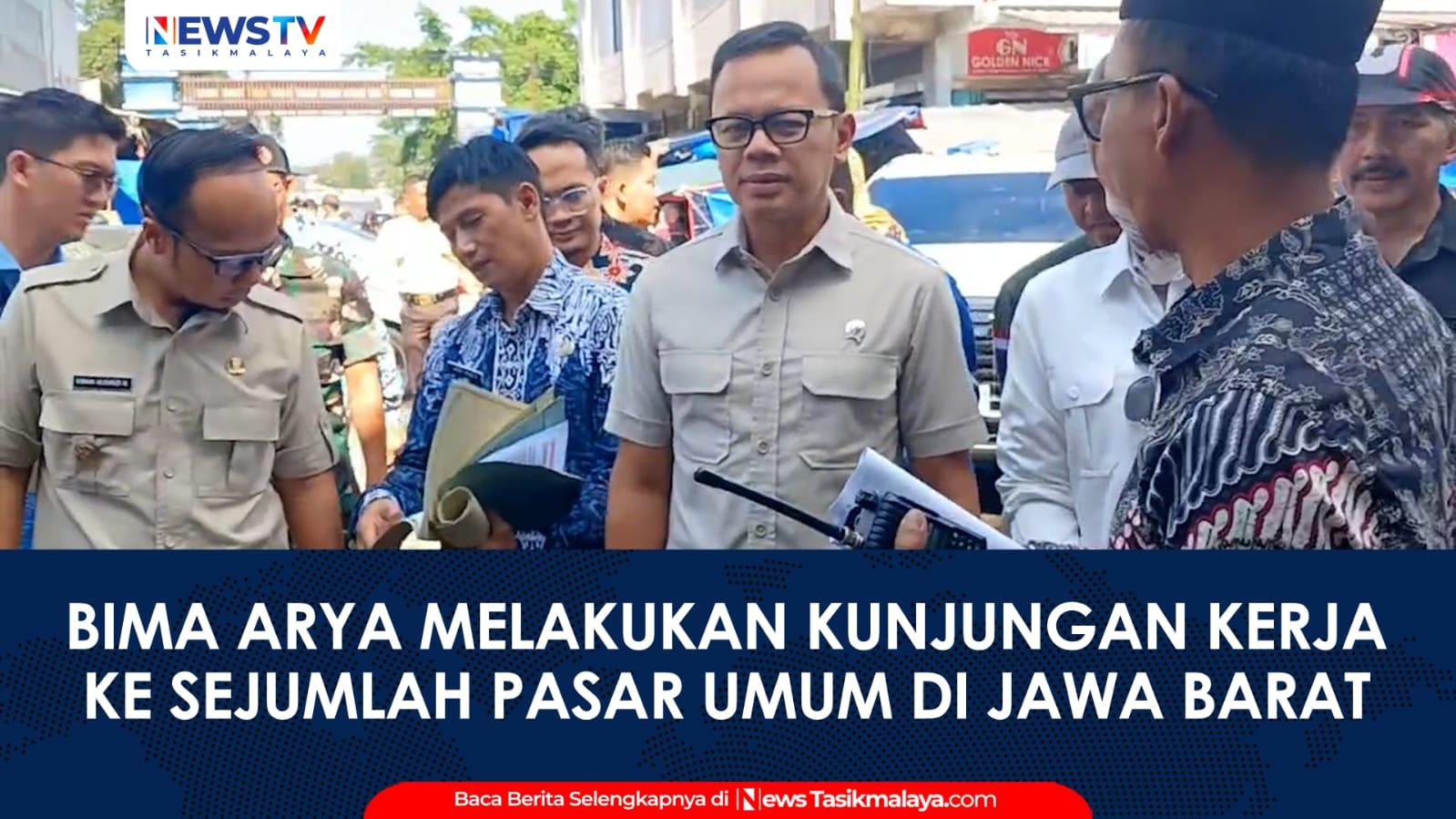 VIDEO: Wamendagri Bima Arya Tinjau Pasar Cikurubuk, Pastikan Stabilitas Harga Pangan Jelang Lebaran 2025