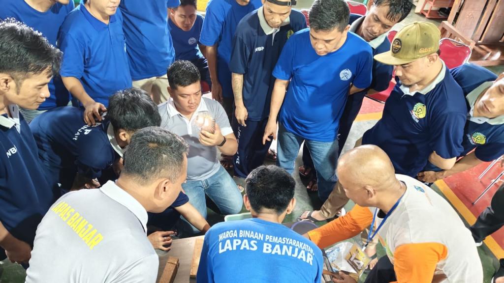 Warga Binaan Lapas Banjar Ikuti Pelatihan Budidaya Maggot untuk Dukung Ketahanan Pangan