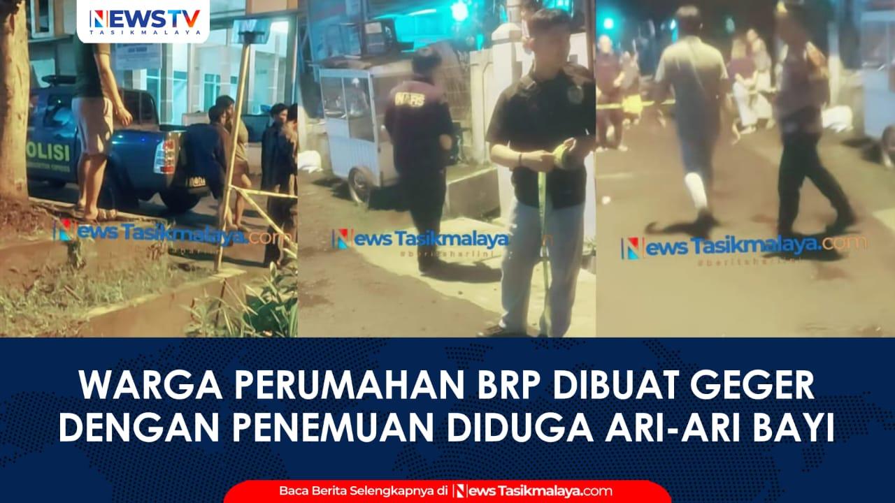 VIDEO: Warga Perumahan BRP Tasikmalaya Geger, Ditemukan Dugaan Ari-Ari Bayi