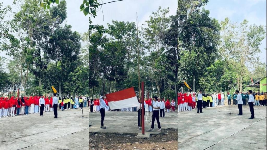 Warga RW 15 Cilembang Tasikmalaya Kompak Ikuti Upacara Hari Kemerdekaan