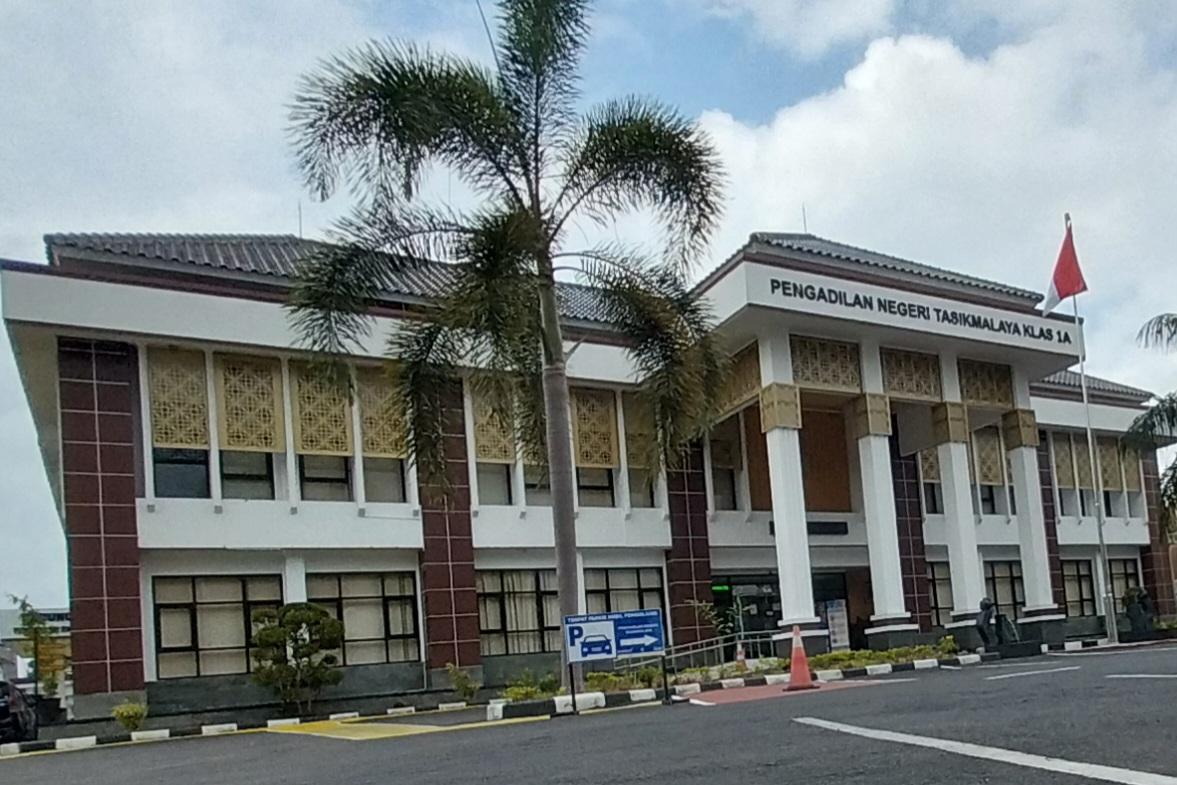 Aksi Mogok Massal Para Hakim Indonesia di Pengadilan Negeri Tasikmalaya