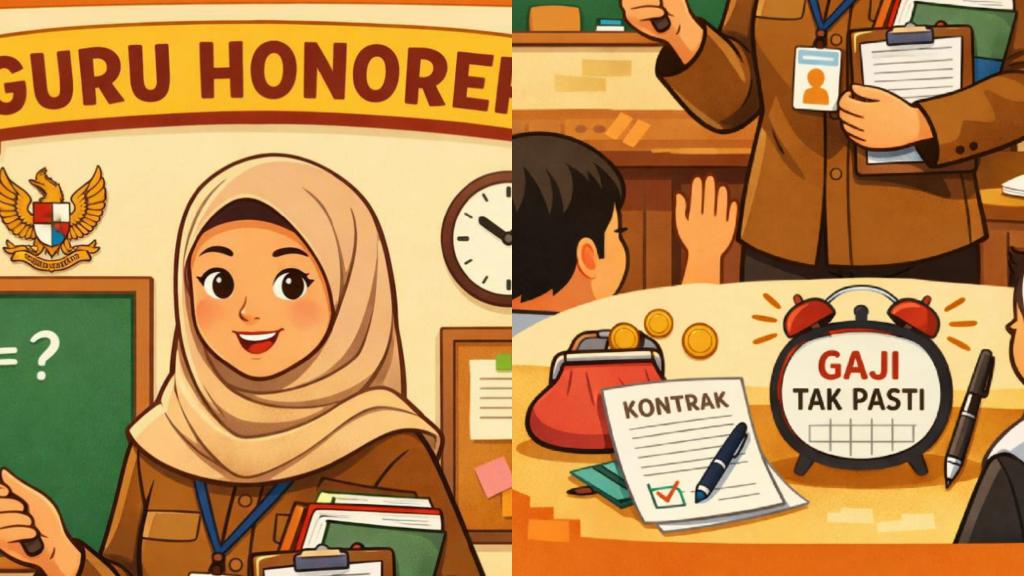 Curhatan Guru Honorer di Kota Tasikmalaya soal Wacana Pengangkatan Pegawai SPPG Jadi PPPK: Sakit Hati!