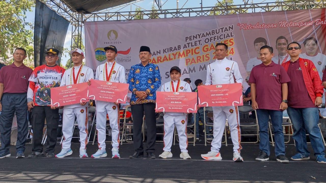 3 Atlet asal Tasikmalaya Peraih Medali di Paralimpiade Paris 2024 Disambut Meriah Warga