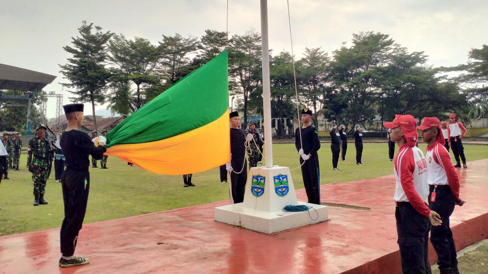 32 Capaska Kota Banjar Gelar Gladi Kotor Jelang Upacara HUT ke-80 RI